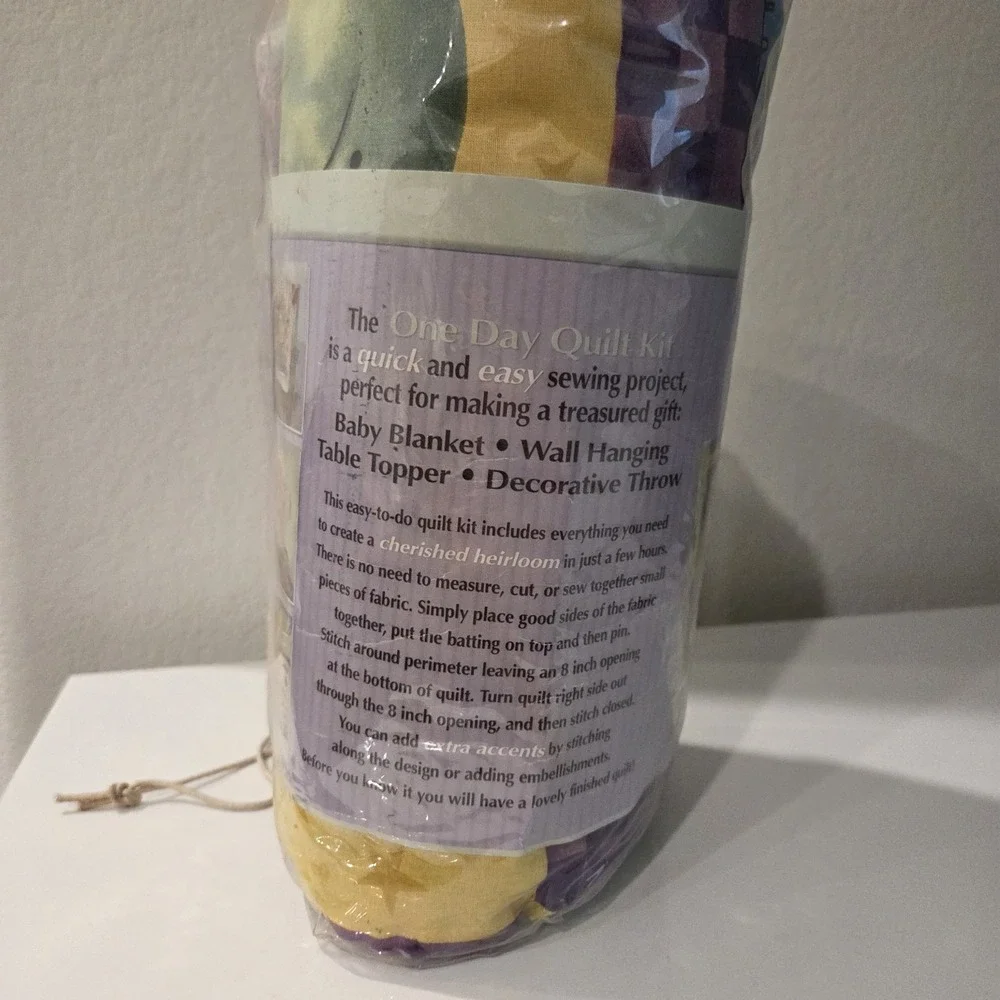 One Day Quilt Kit Baby Blanket 33
